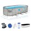 Bestway Power Steel Swim Vista Series II Aufstellpool mit Zubehör