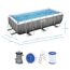 Bestway Power Steel Pool mit Zubehör.