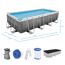 Bestway Power Steel Aufstellpool mit Zubehör