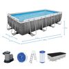 Bestway Power Steel Aufstellpool rechteckig