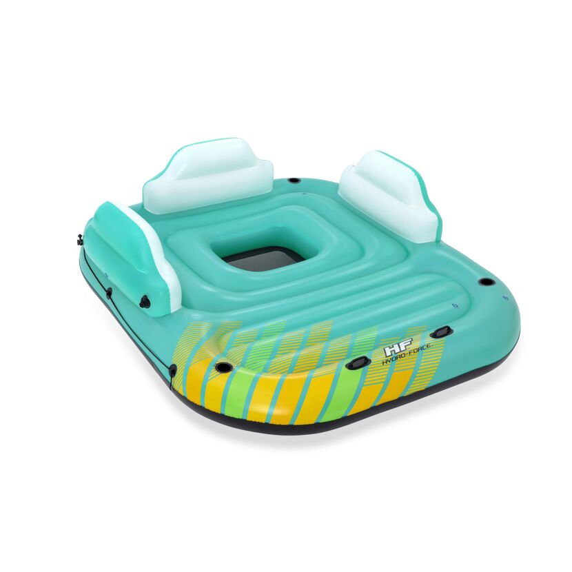 Aufblasbare Wasserinsel Hydro-Force™ Sunny Lounge in grün