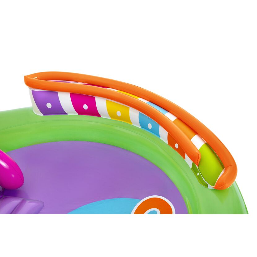 Bunte aufblasbare Wasserrutsche für Kinder