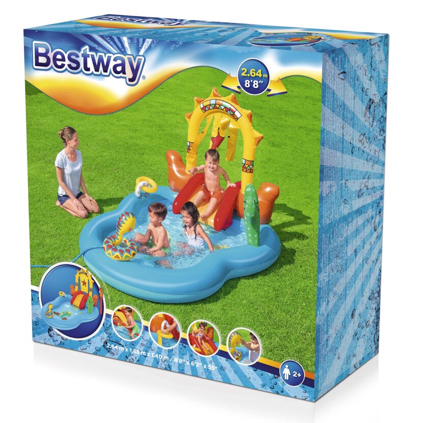 Bestway Wasserspielcenter mit Rutsche
