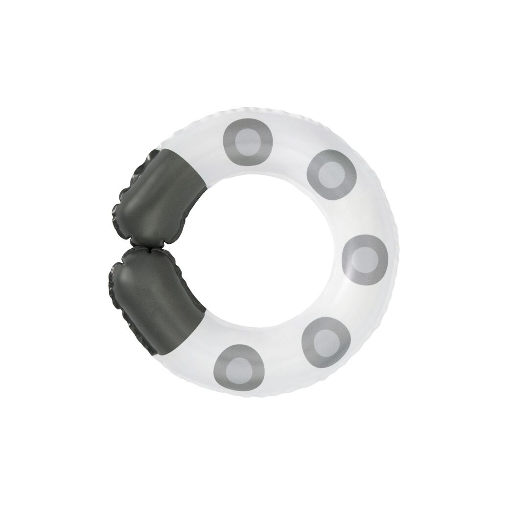 Schwimmring mit grauen Punkten