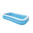 Blauer aufblasbarer Familienpool