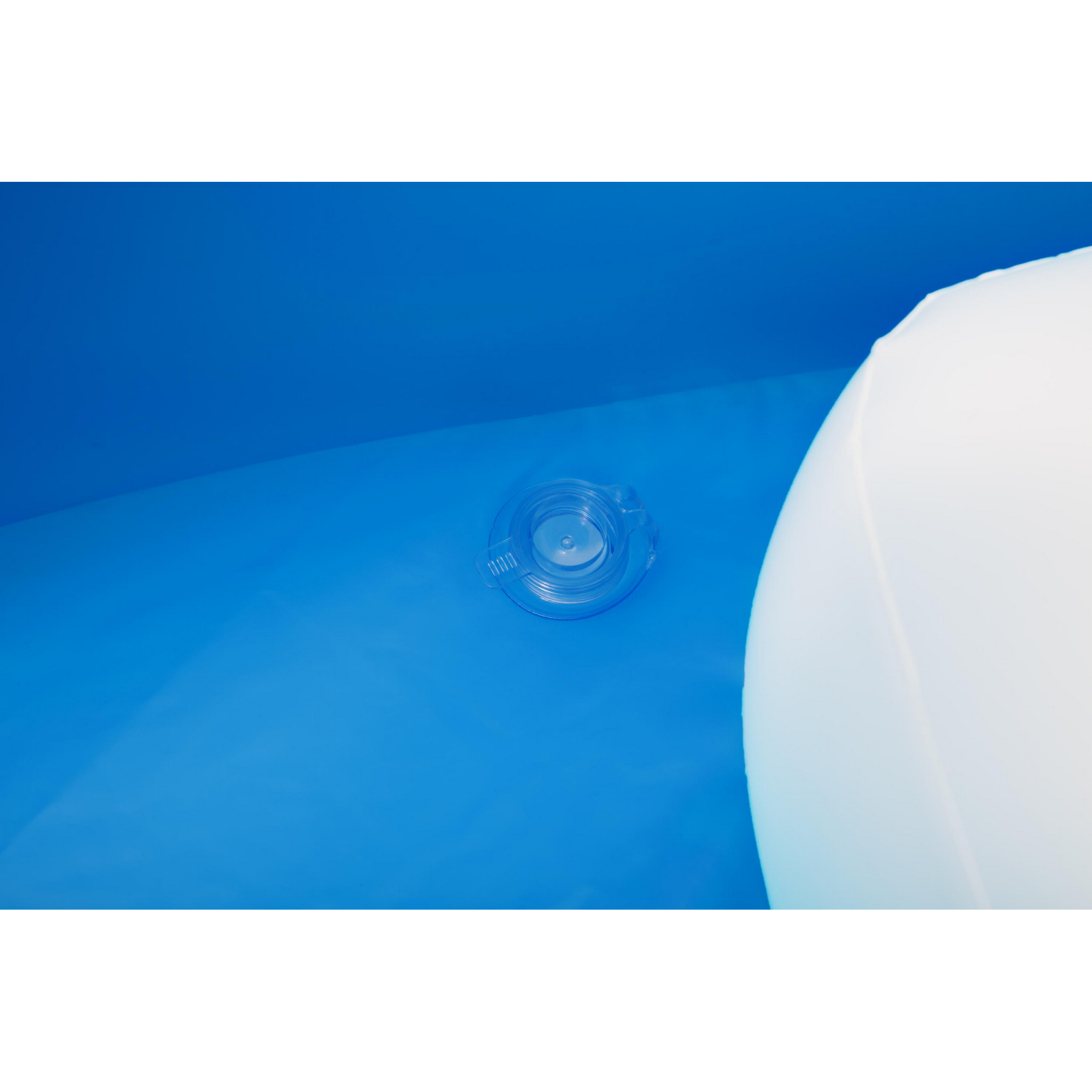 Planschbecken mit UV Careful™ Sonnenschutzdach 'Summer Days' blau Ø 241 x 140 cm 850 l + product picture
