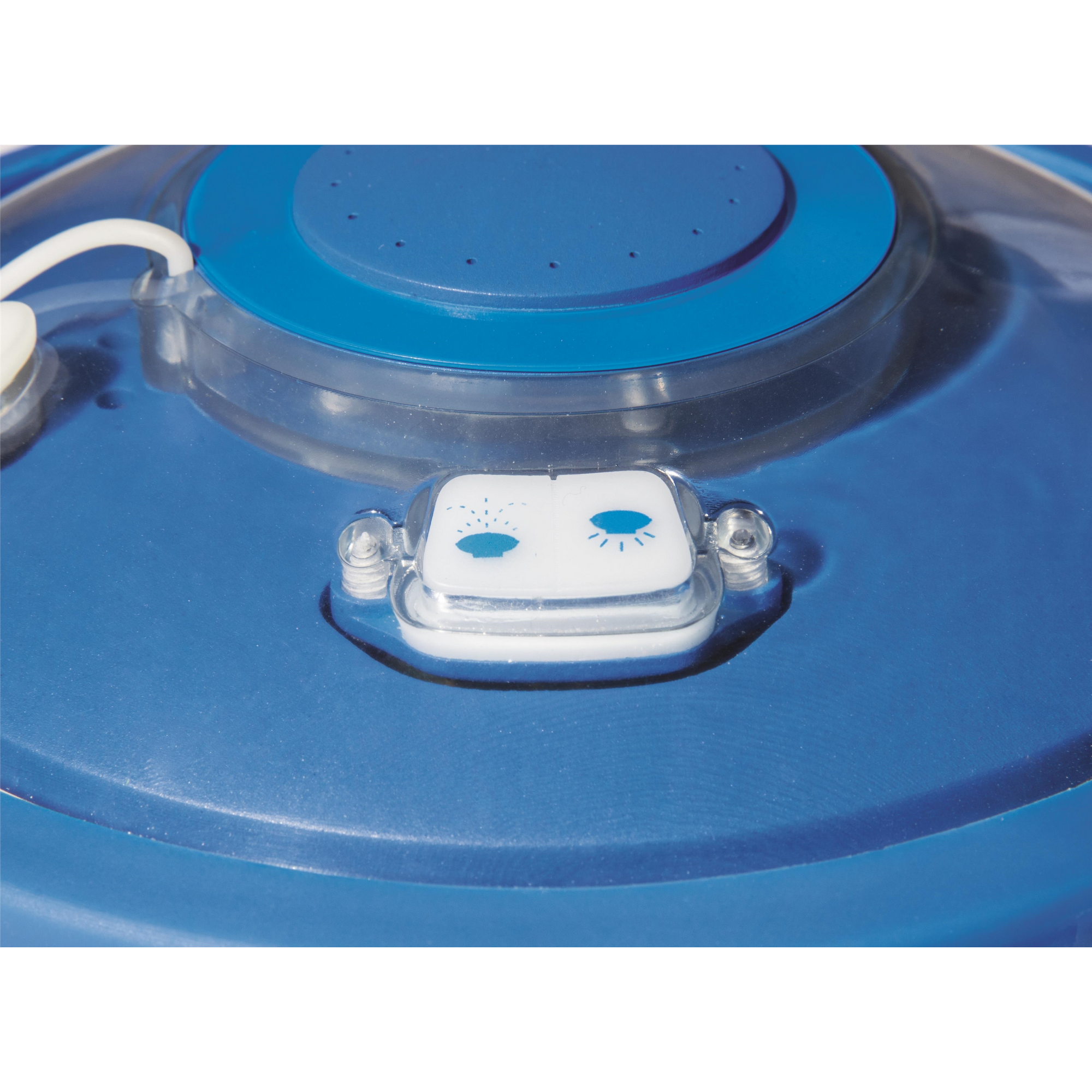 LED-Wasserfontäne 'Flowclear™' blau Ø18,5 cm, inklusive Lithium-Akku + product picture