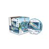 Bestway Flex 'N Fold Poolliege in Verpackung und im Pool.