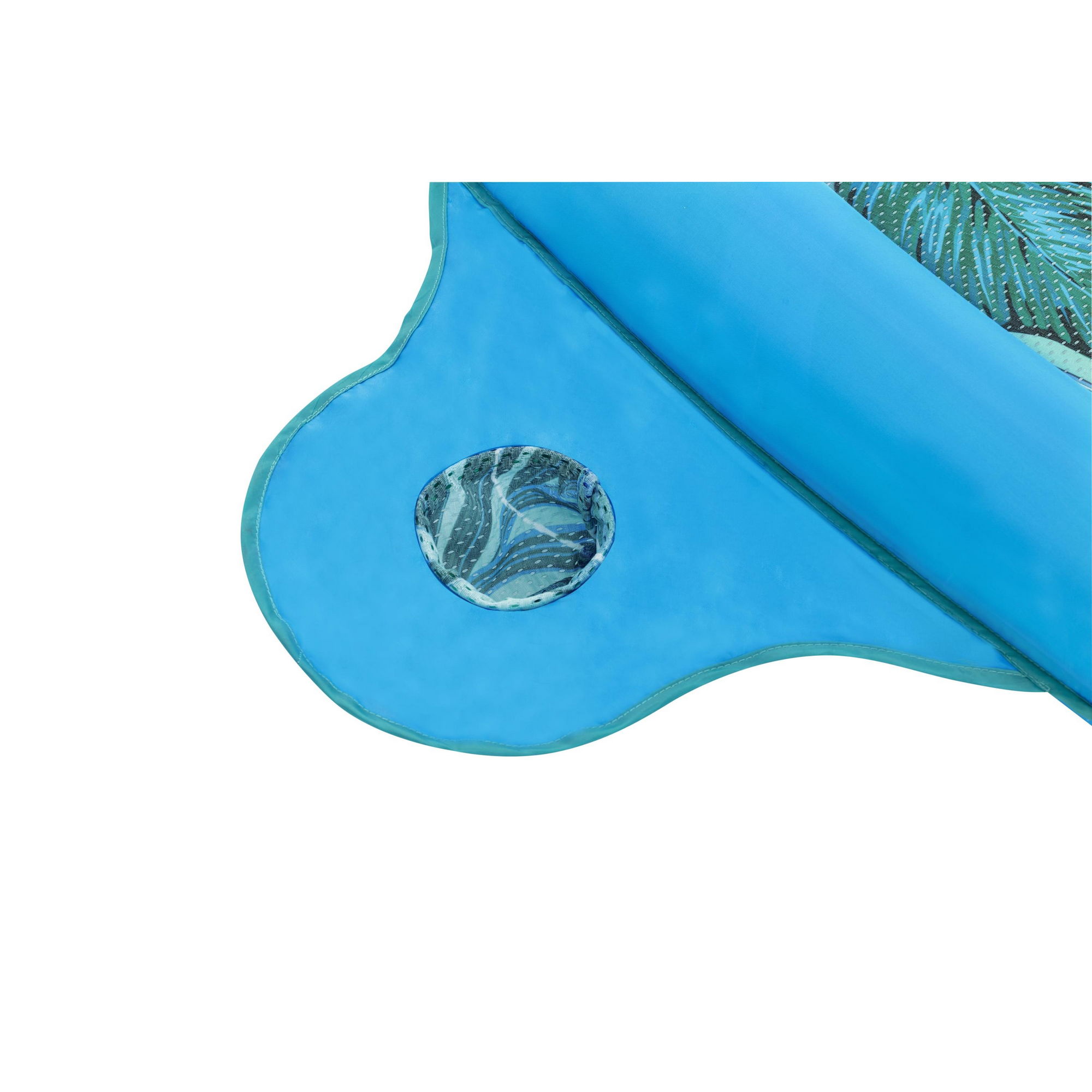 Poolmatte mit Getränkehalter
