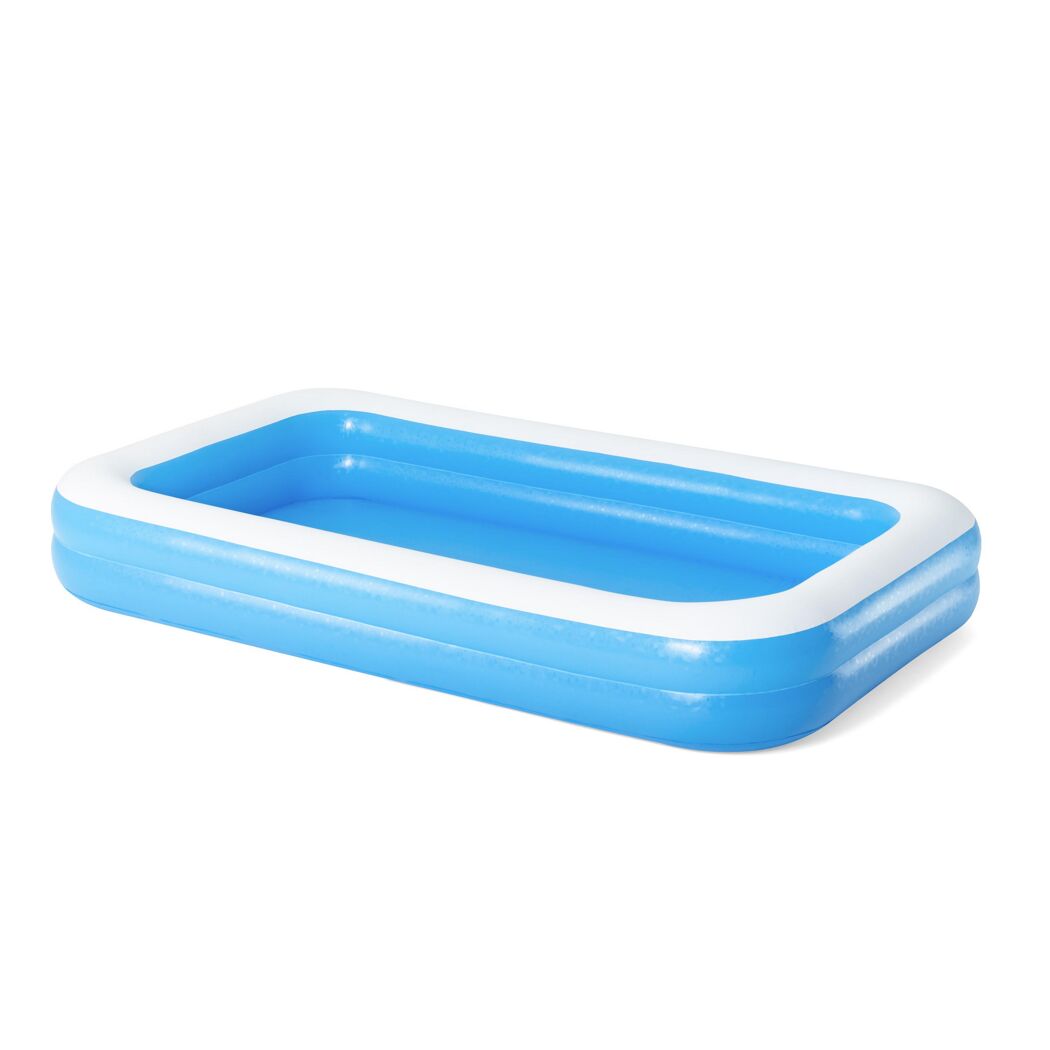 Blauer, aufblasbarer Family Pool