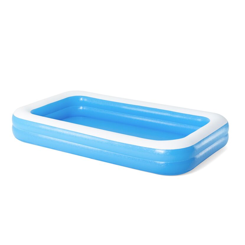 Blauer, aufblasbarer Family Pool