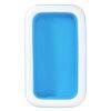Planschbecken eckig blau 305 x 183 x 46 cm 850 l