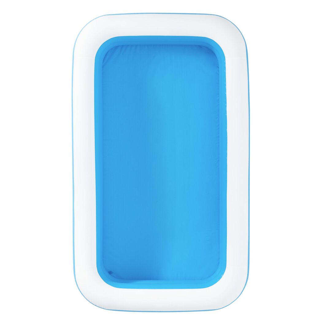 Planschbecken eckig blau 305 x 183 x 46 cm 850 l