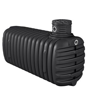 Erdtank 'Promo' schwarz 4100 l inklusive Schachtverlängerung