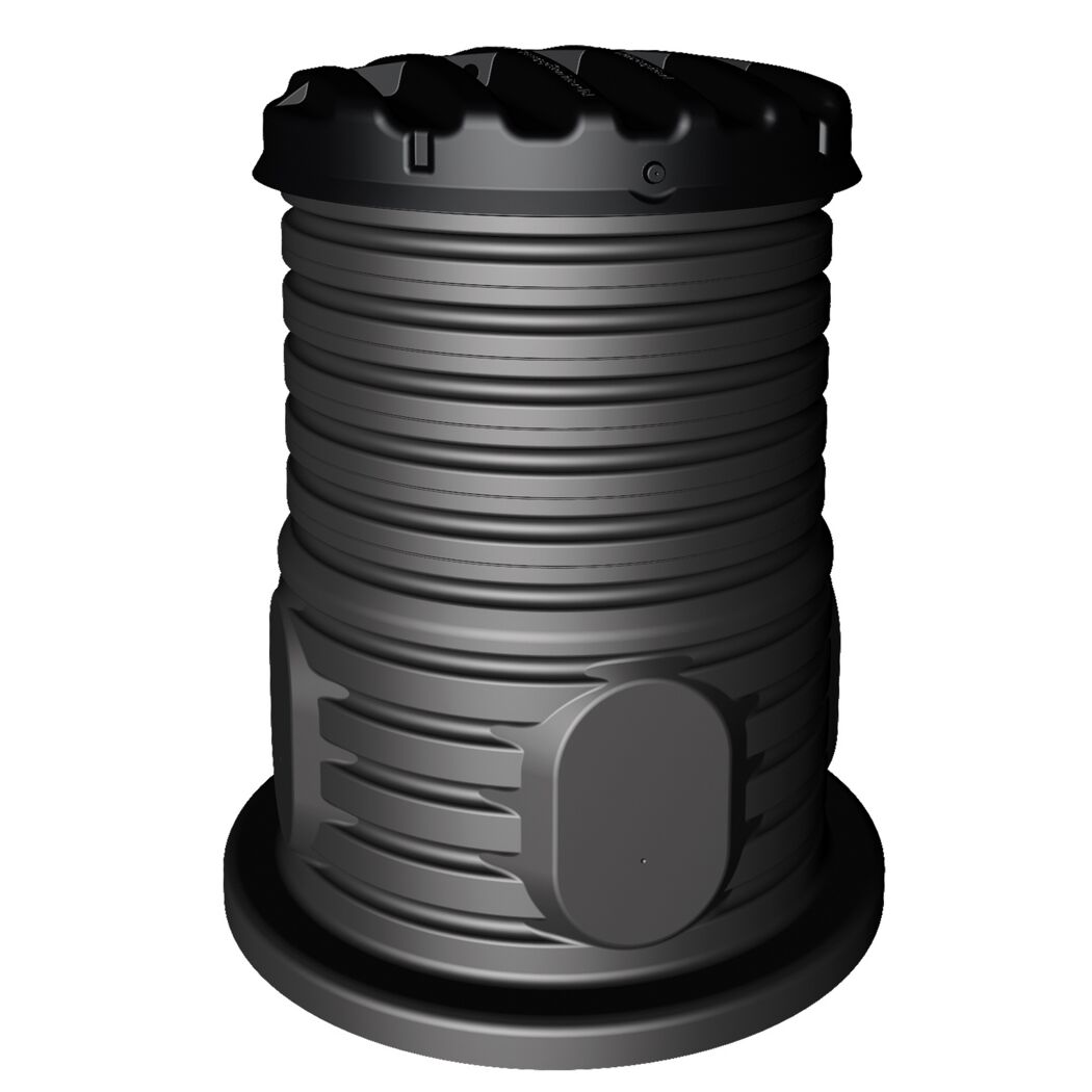 Schwarzer Erdtank Promo 4.100 Liter