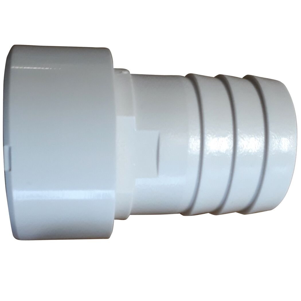 Weiße Schlauchtuelle 50 mm x 38 mm