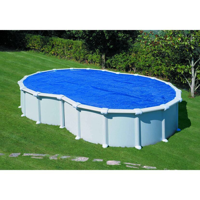 Poolabdeckung blau 305 x 472 cm