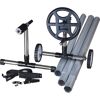 Pool-Planenaufroller grau bis 5,5 m