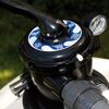 Ventil eines Sandfilters mit Manometer