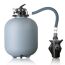 Sandfilteranlage mit Vorfilter und Pumpe