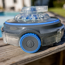 Verkleinertes Bild von Akku-Poolroboter 'Wet Runner Plus' grau/blau