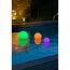 Schwimmende LED Leuchten in Pool