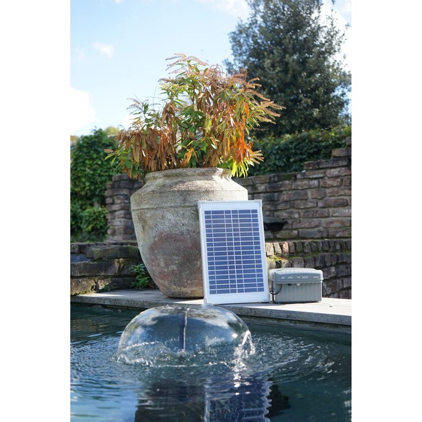 Solar Springbrunnenpumpe mit Solarmodul