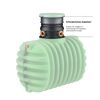 Grüner Erdtank Cristall 1.600 L