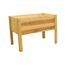 Hochbeet aus Holz.