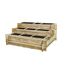 Hochbeet-Treppe Hugo aus Holz