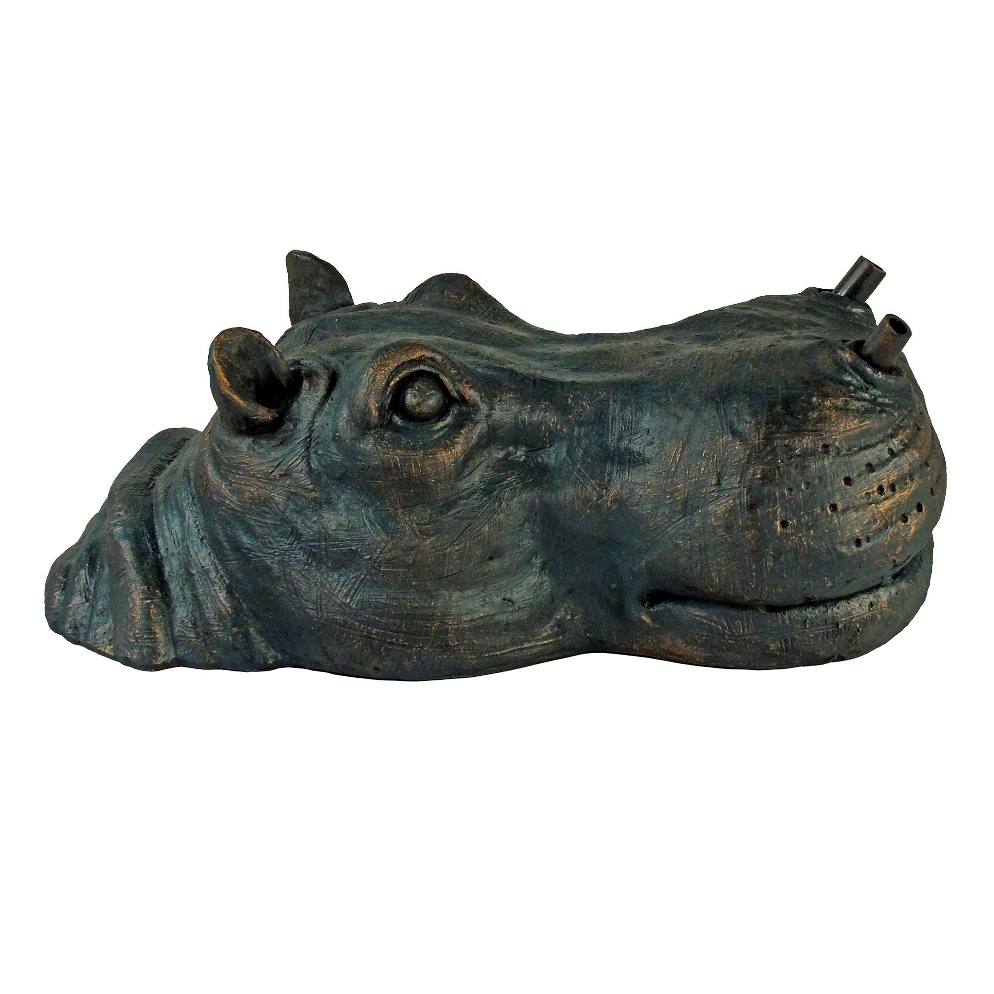 Wasserspeier 'Hippo' 15 x 11 x 28 cm + product picture