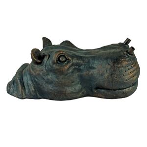 Wasserspeier 'Hippo' 15 x 11 x 28 cm