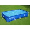 Bestway Steel Pro Frame Pool auf Rasen