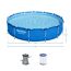 Bestway Steel Pro Frame Pool mit Filterpumpe