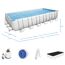 Bestway Power Steel Frame Pool Set mit Zubehör