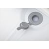 Nahaufnahme des Ablassventils der Whirlpool-Badewanne Vancouver