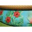 Aufblasbarer Pool mit Hibiskus-Print