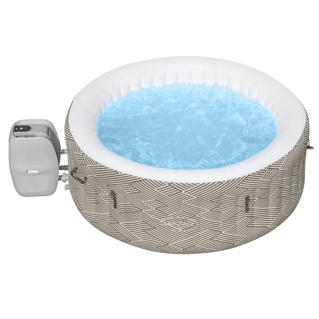 Bild von WLAN-Whirlpool 'LAY-Z-SPA Madrid AirJet' Ø 180 x 66 cm beige