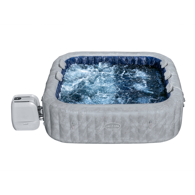 Bild von WLAN-Whirlpool 'LAY-Z-SPA San Francisco HydroJet Pro' 230 x 230 x 71 cm grau