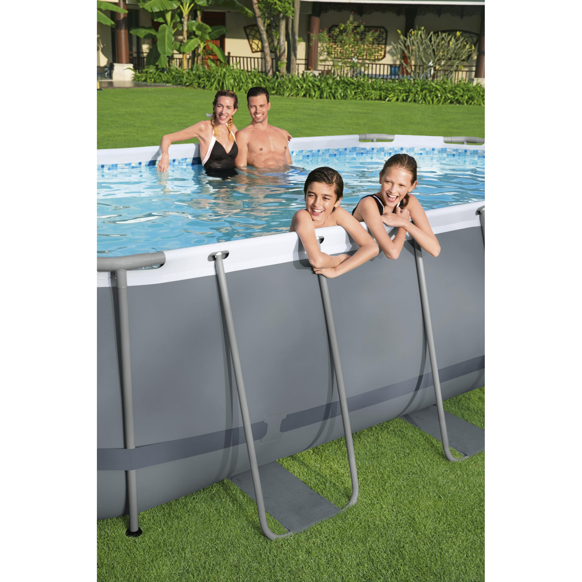 Frame-Pool-Set 'Power Steel' 549 x 274 x 122 cm mit Sicherheitsleiter und Filterpumpe + product picture