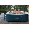 Familie im aufblasbaren Whirlpool Lay-Z-Spa Ibiza