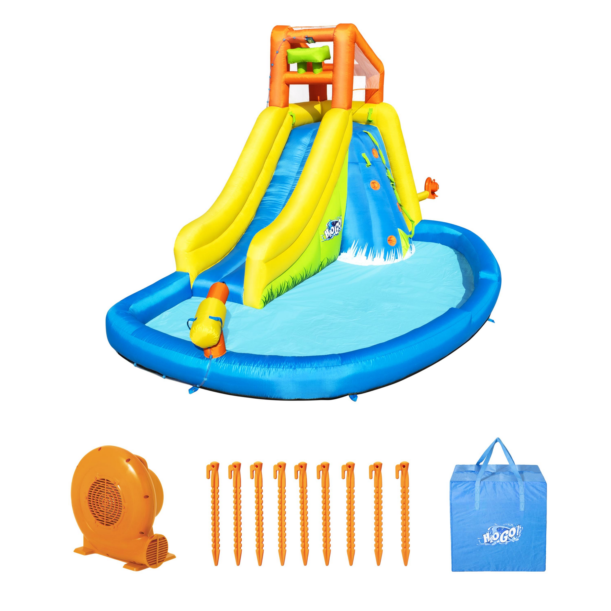 Mega-Wasserpark 'H2OGO! Mount Splashmore' bunt 435 x 286 x 267 cm + product picture