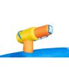 Wasserspritze eines aufblasbaren Wasserparks