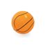 Ein oranger Basketball
