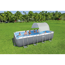 Verkleinertes Bild von Sonnenschutzdach 'Flowclear' grau 86 x 20 cm für eckige und ovale Pools