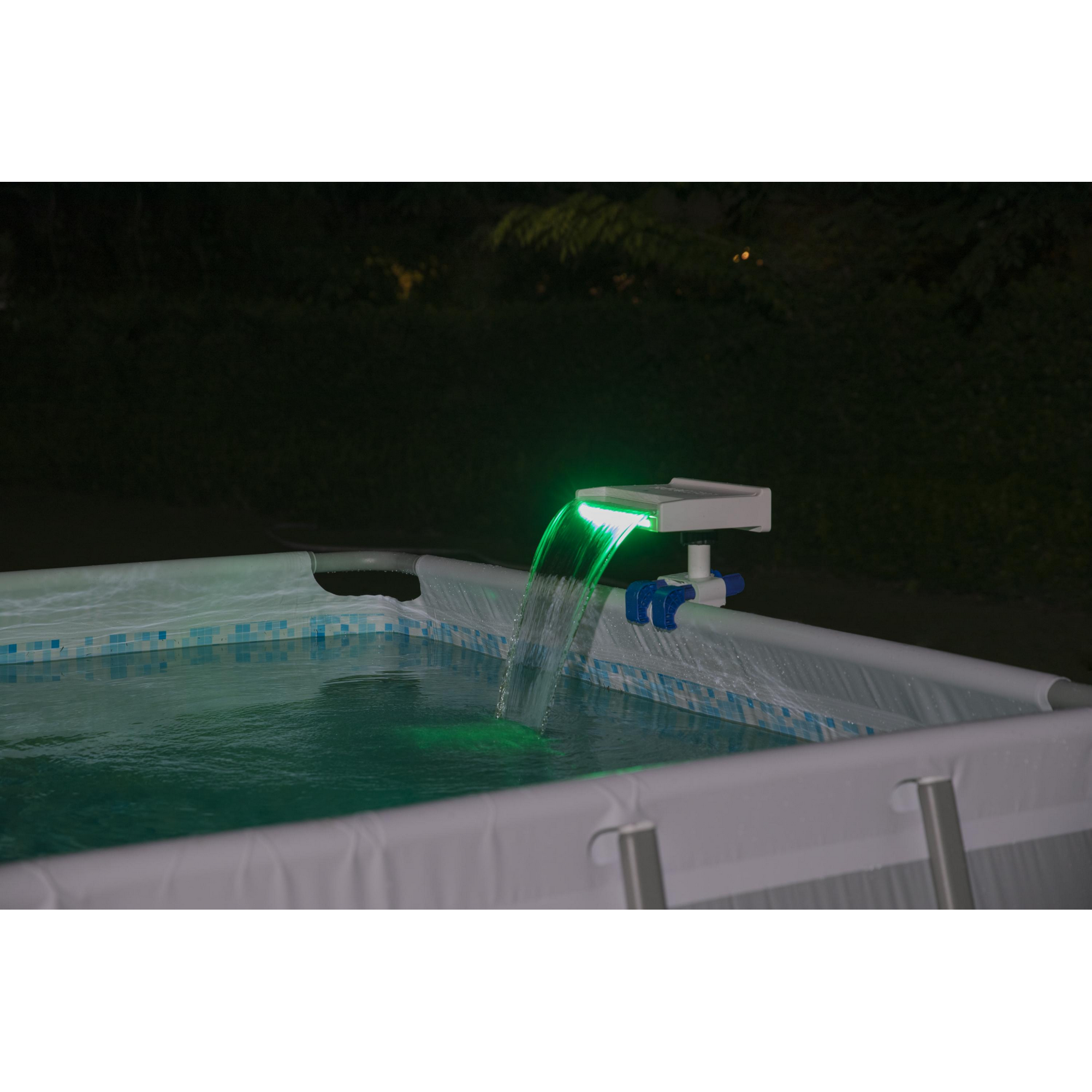 LED-Wasserfall 'Flowclear' 32 x 34,5 x 24 cm 0,5 W