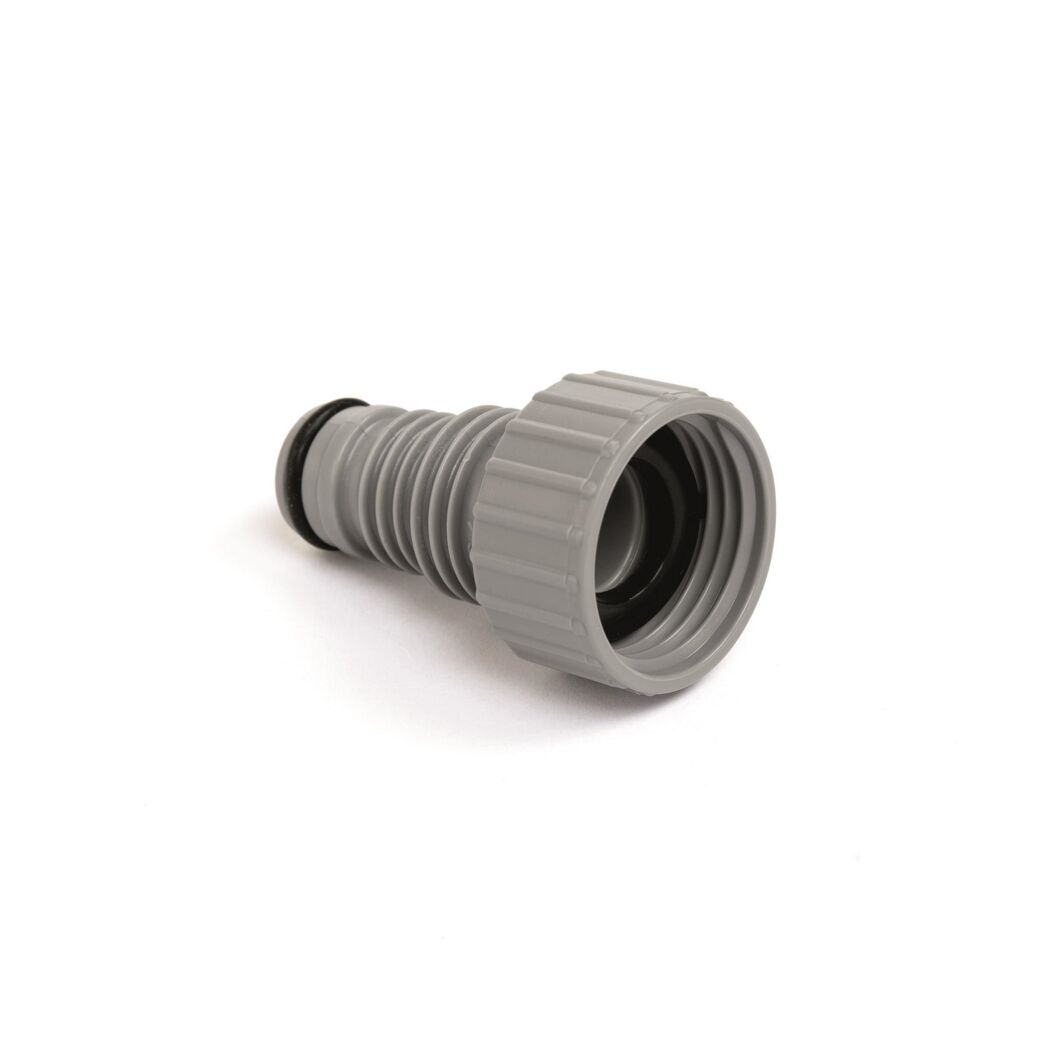 Grauer Schlauchadapter