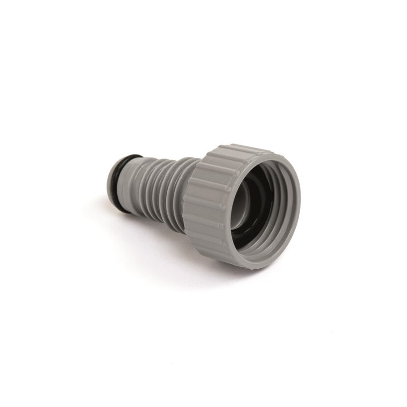 Grauer Schlauchadapter