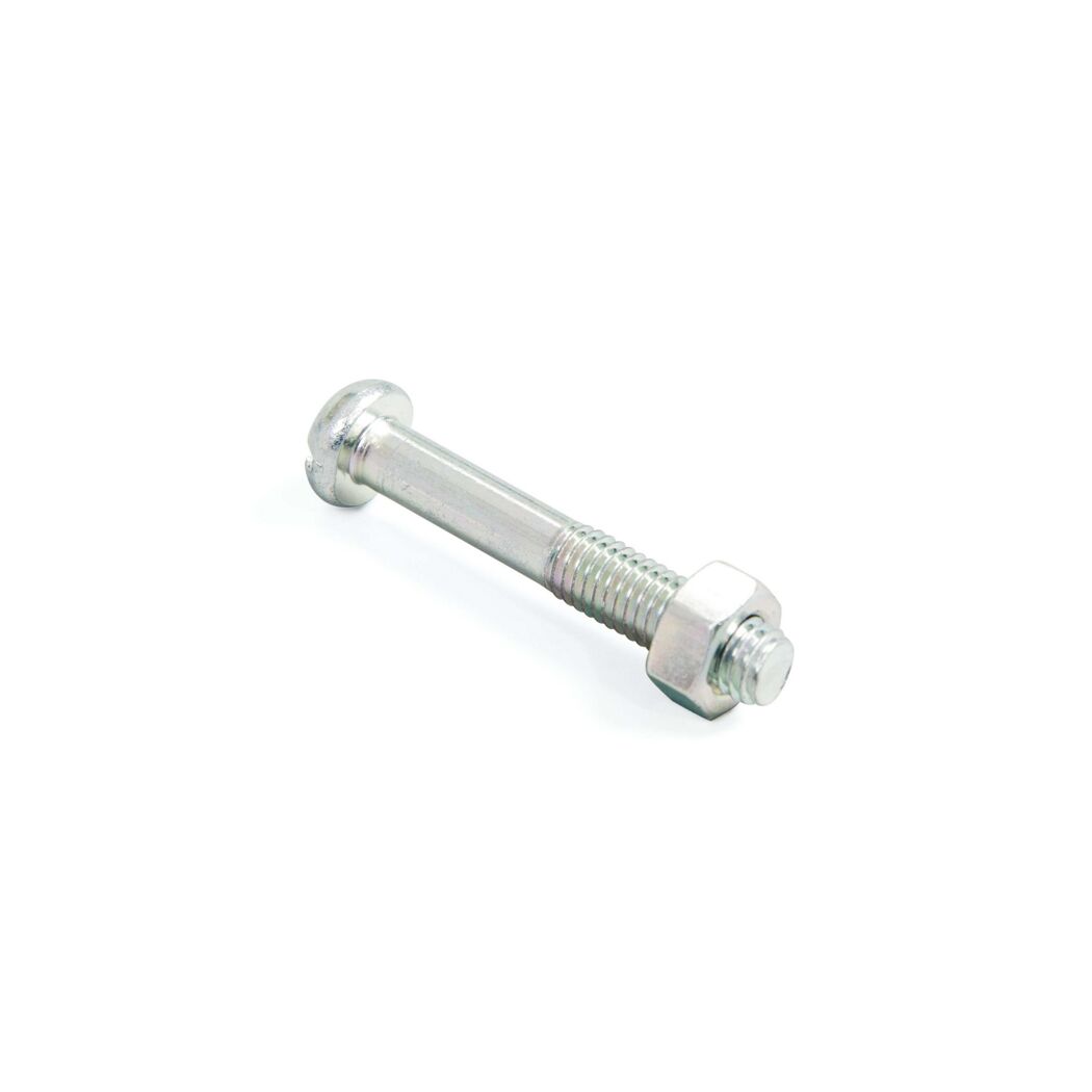 Metallschraube mit Mutter