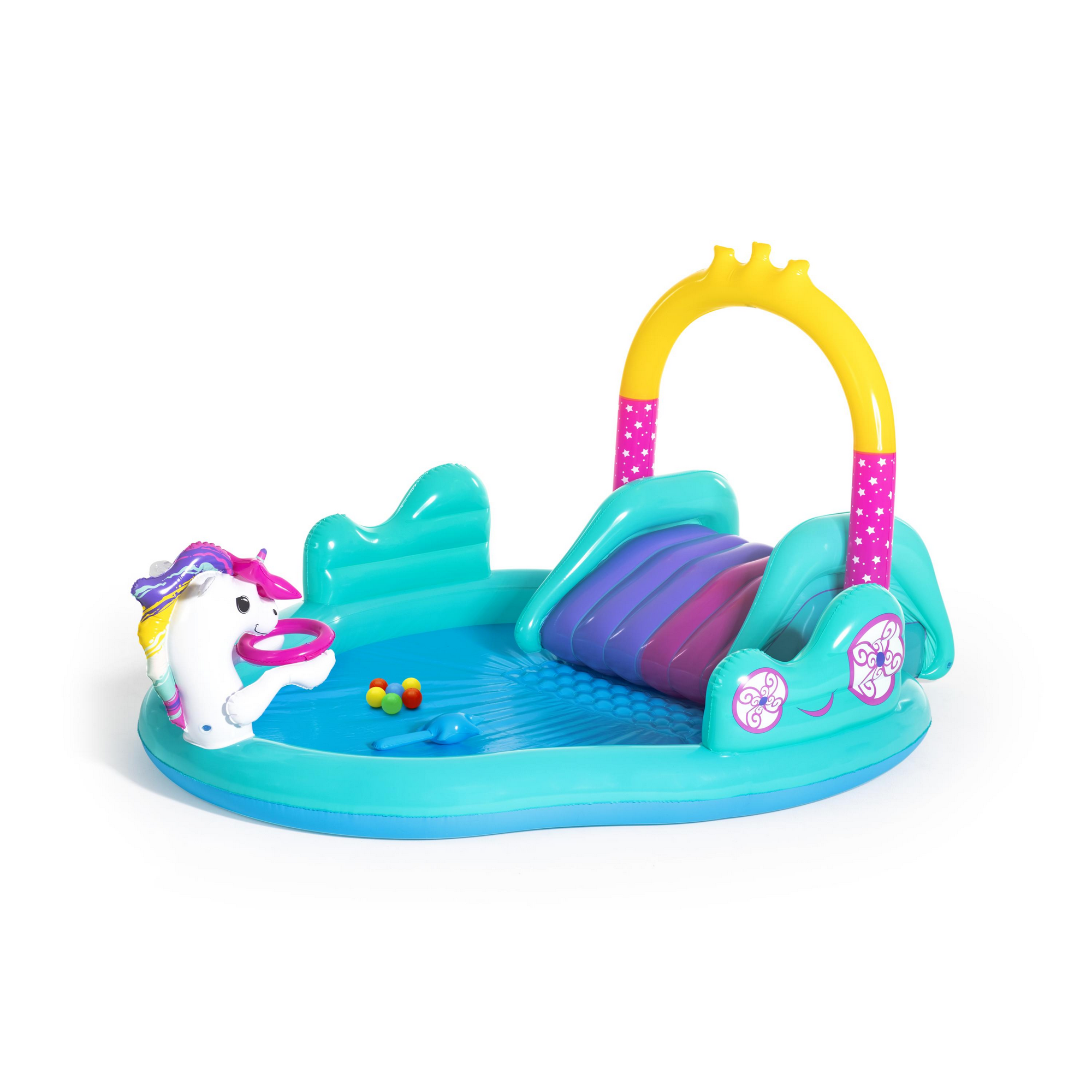 Wasserspielcenter 'Magical Unicorn' bunt 274 x 198 x 137 + product picture